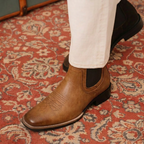 Glossy Italian Leather Men's Boots UK – Luxury Polished Finish for Formal Looks, Smart Casual Evening