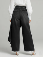 High-Waisted Relaxed Fit Women's Wide-Leg Jeans for Casual Wear