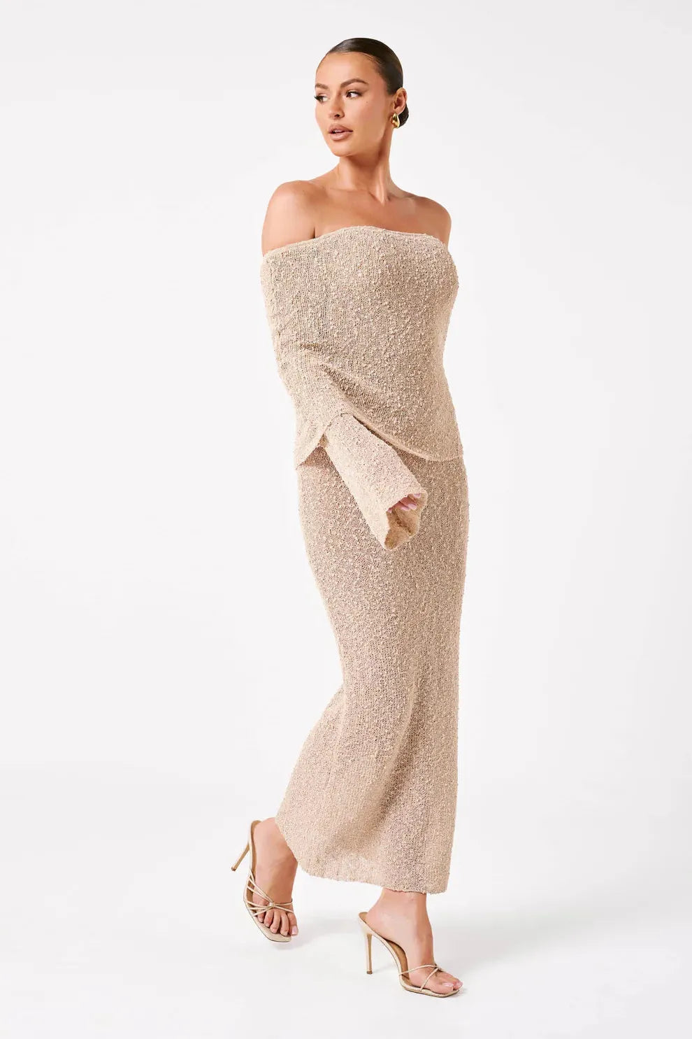 Knit Lounge Set for Women - Soft Fabric, Casual Style, Comfortable Fit