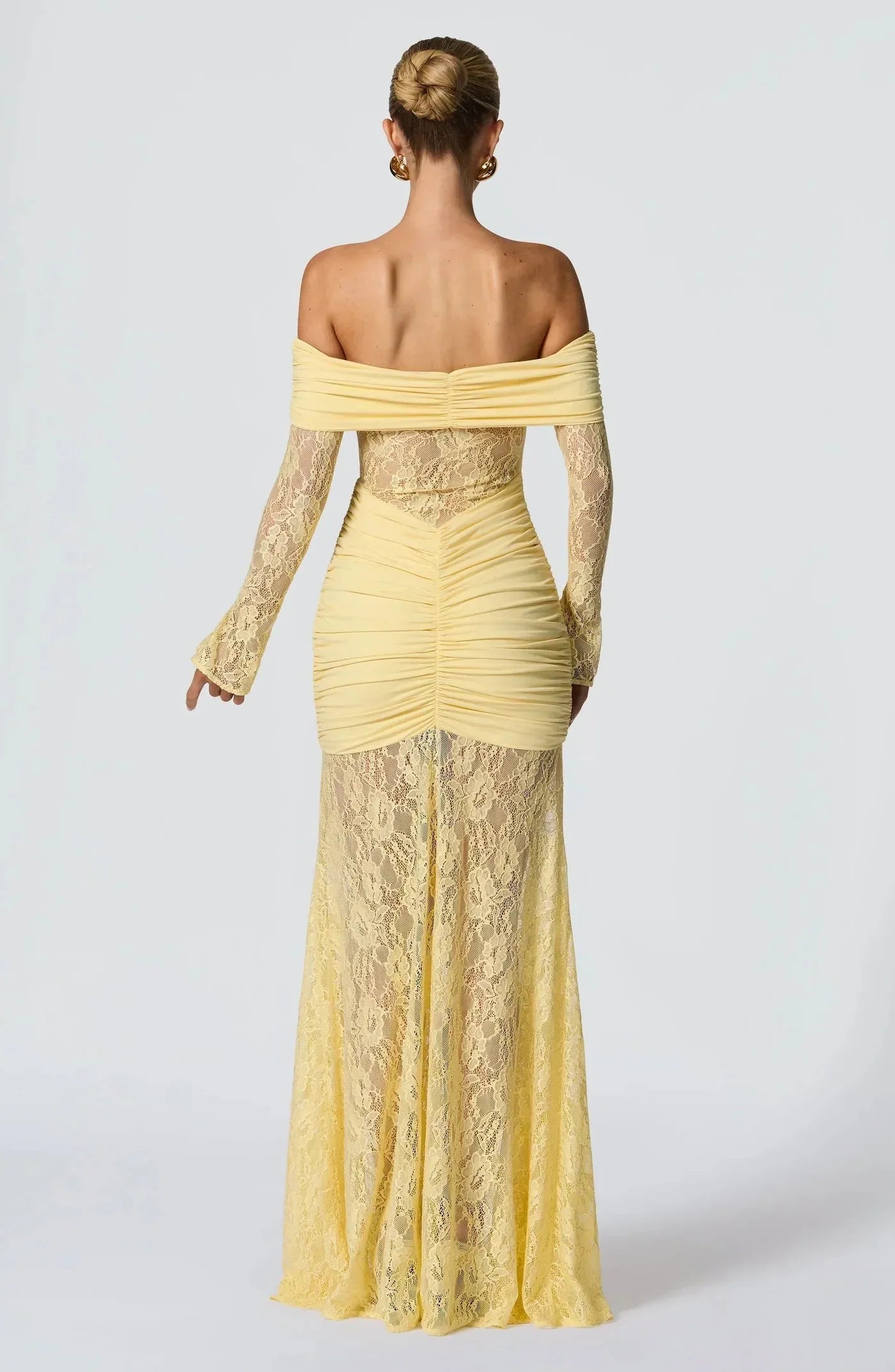Lace Evening Gown for Women - Elegant Formal Dress for Special Occasions