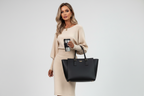 Lantern Sleeve Knit Sweater Dress for Women - Cozy Casual Fall Fashion