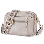 Leather Shoulder Bag - Elegant Design for Everyday Use - Refined Style and Versatile Functionality Gray