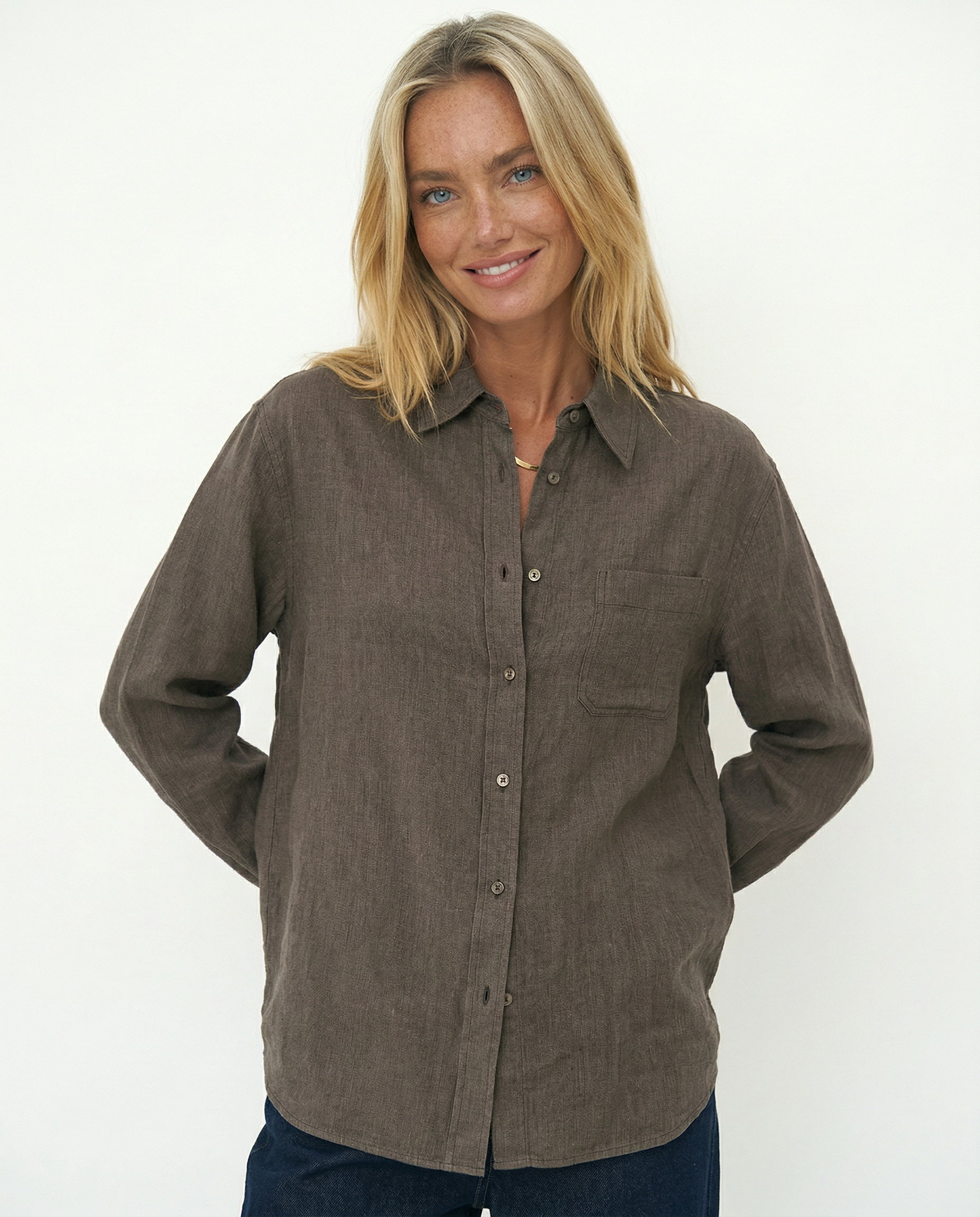 Linen Casual Shirt for Everyday Wear - Lightweight, Breathable Fabric