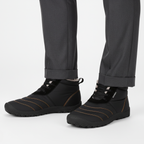 Men's Black Insulated Winter Boots
