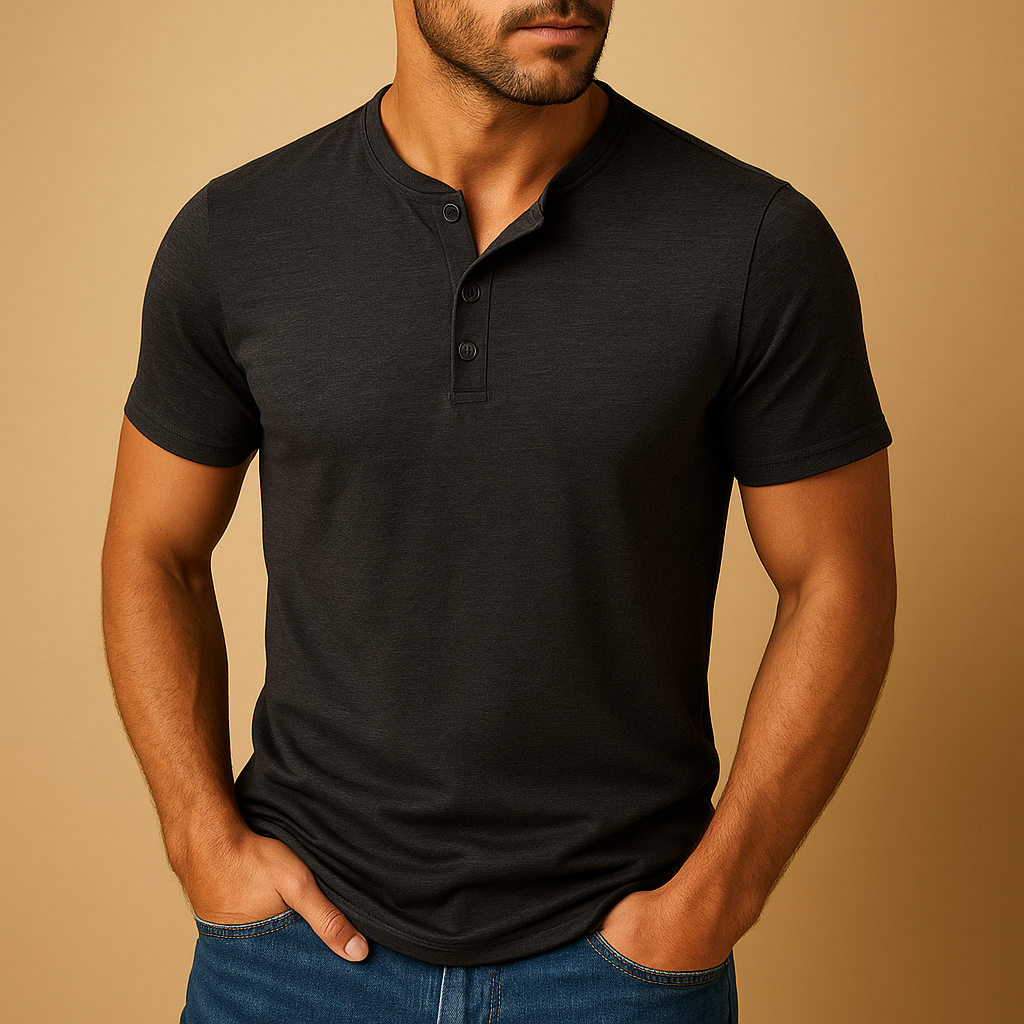 Men's Casual Cotton T-Shirt | Comfortable Everyday Wear | Versatile Style for Relaxed Outfits