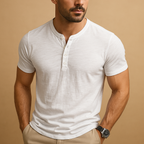 Men's Casual Cotton T-Shirt | Comfortable Everyday Wear | Versatile Style for Relaxed Outfits