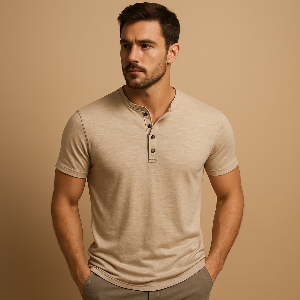 Men's Casual Cotton T-Shirt | Comfortable Everyday Wear | Versatile Style for Relaxed Outfits