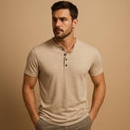 Men's Casual Cotton T-Shirt | Comfortable Everyday Wear | Versatile Style for Relaxed Outfits