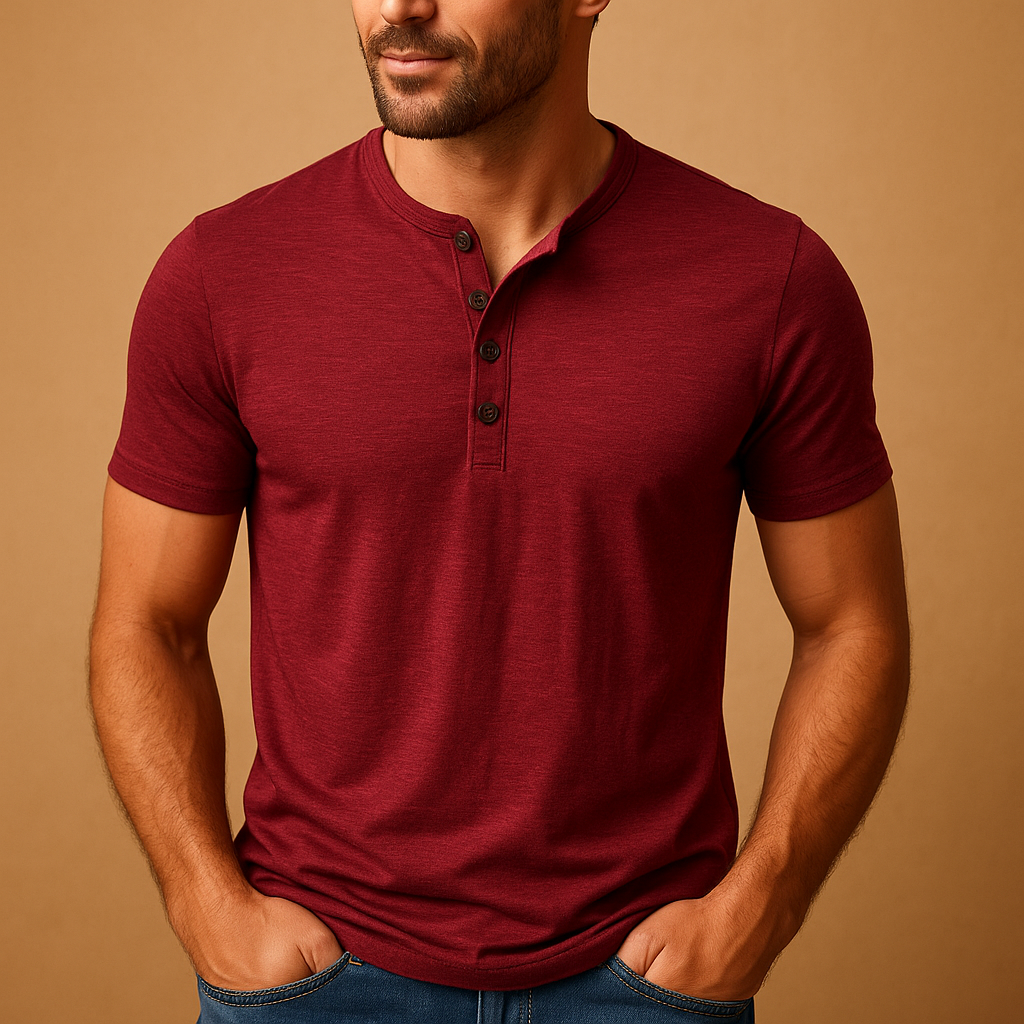 Men's Casual Cotton T-Shirt | Comfortable Everyday Wear | Versatile Style for Relaxed Outfits