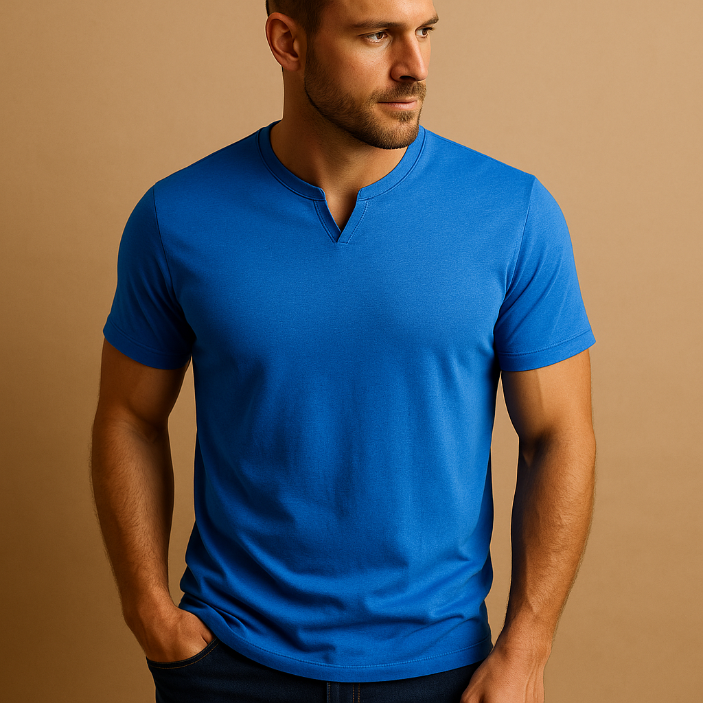 Men's Casual Cotton T-Shirt | Comfortable Everyday Wear | Versatile Style for Relaxed Outfits