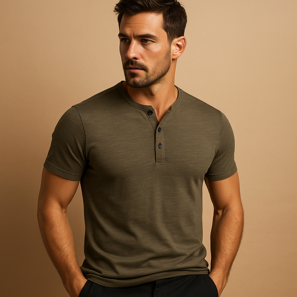 Men's Casual Cotton T-Shirt | Comfortable Everyday Wear | Versatile Style for Relaxed Outfits