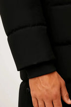 Men's Insulated Waterproof Puffer Jacket - Warm Winter Coat for Outdoor Activities