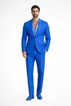 Men's Linen Relaxed Fit Summer Wedding Guest Suit - Lightweight & Comfortable