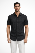 Cotton Short Sleeve Men's Shirt UK – Smart Casual & Holiday & Resort Wear