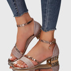 Orthopedic Heeled Sandals for Women UK – Smart Casual Office Wear Evening