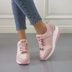 Orthopedic Wedge Sneakers for Comfort | Breathable Material | Casual Style