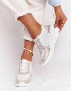 Orthopedic Wedge Sneakers for Comfort | Breathable Material | Casual Style