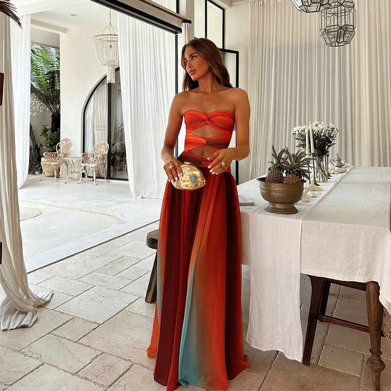 Prom Maxi Dress for Women - Elegant Design, Lightweight Fabric, Perfect for Formal Events and Special Occasions
