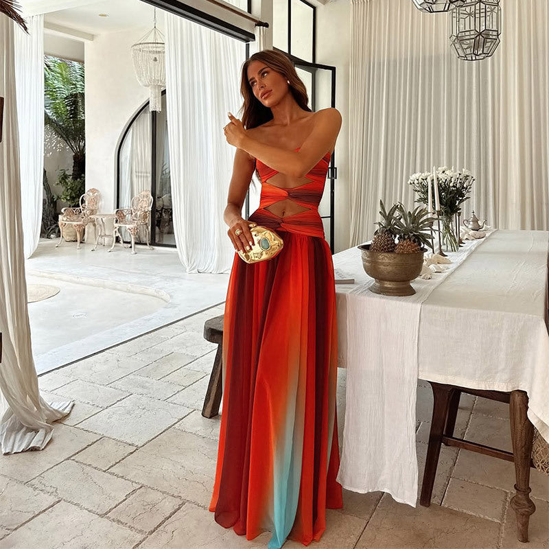 Prom Maxi Dress for Women - Elegant Design, Lightweight Fabric, Perfect for Formal Events and Special Occasions