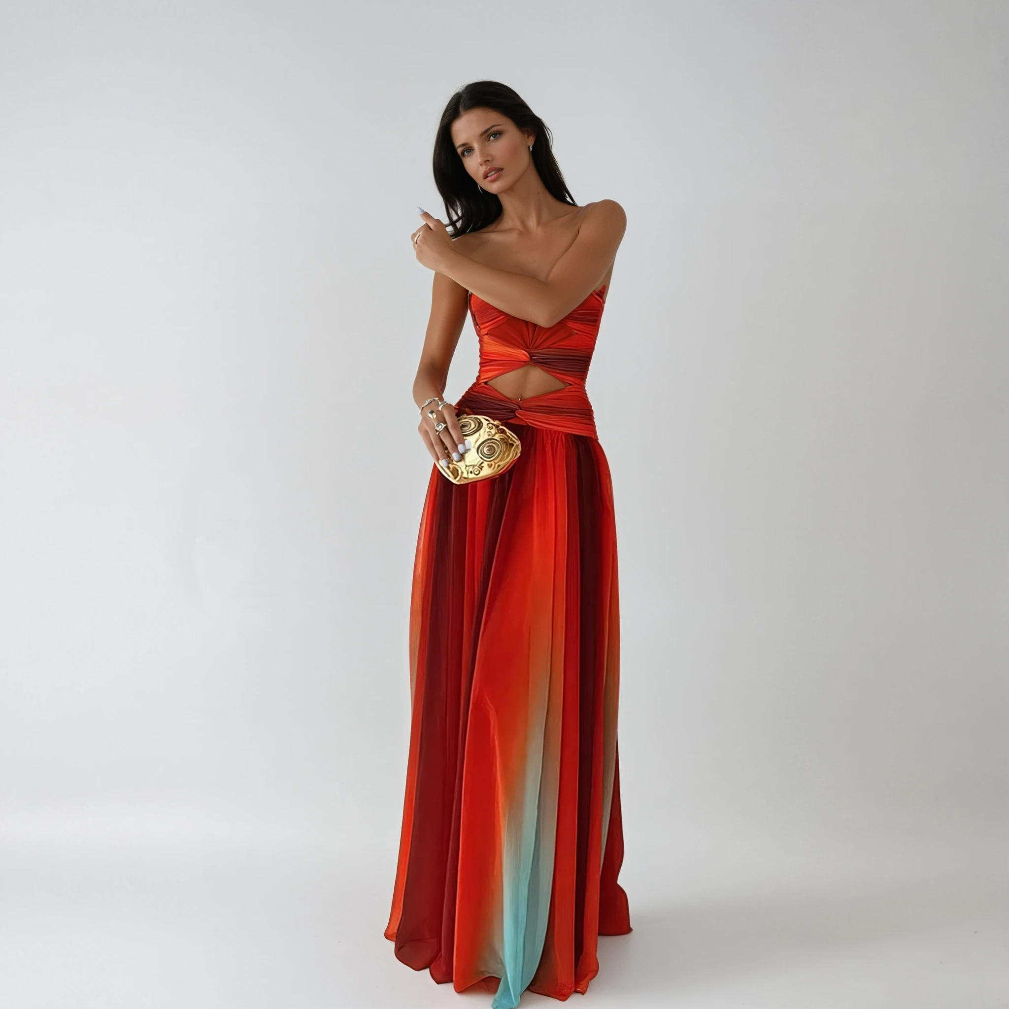 Prom Maxi Dress for Women - Elegant Design, Lightweight Fabric, Perfect for Formal Events and Special Occasions