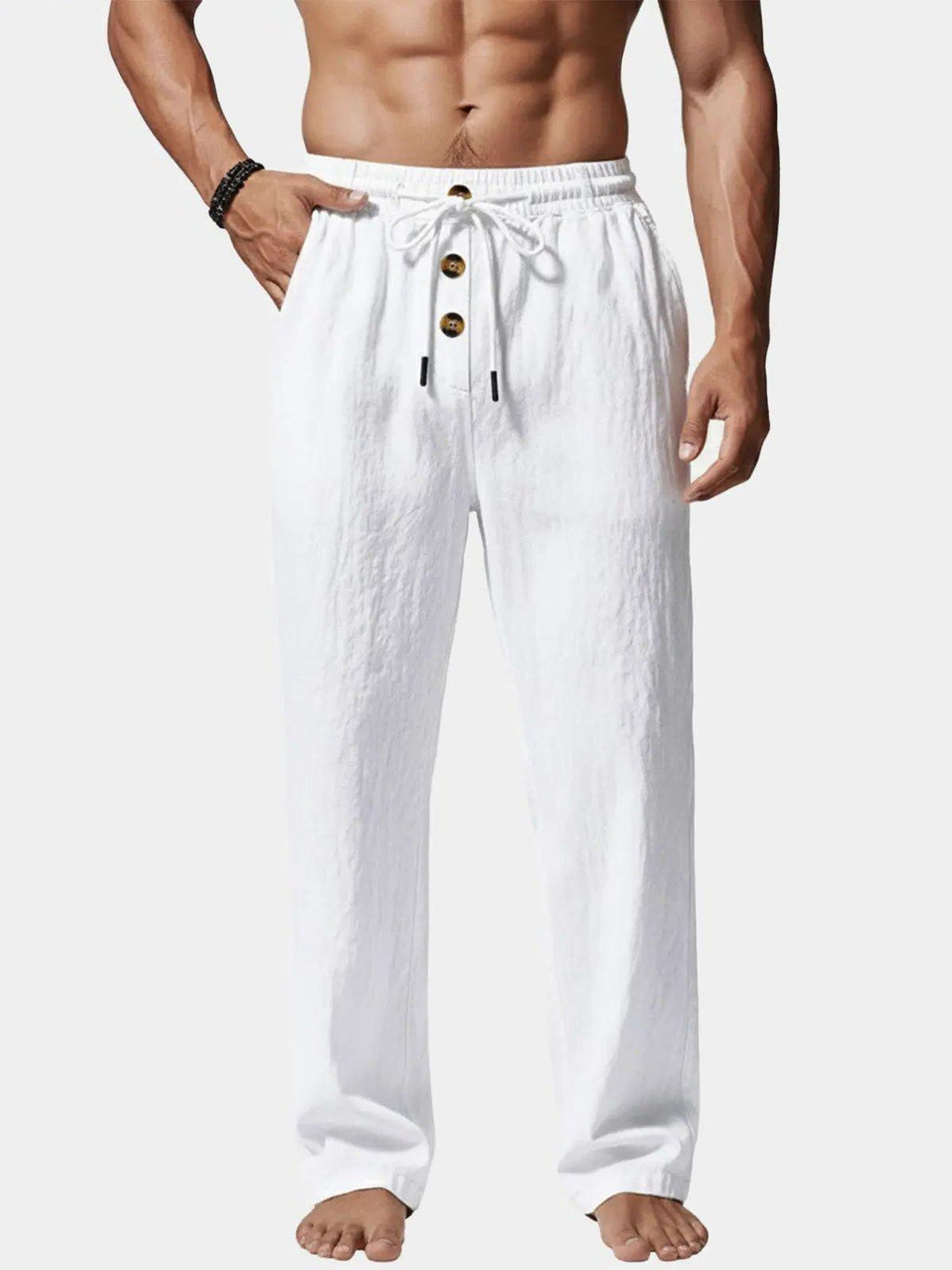 Relaxed Lounge Pants for Men | Soft Cotton Fabric | Comfortable Casual Wear