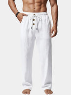 Relaxed Lounge Pants for Men | Soft Cotton Fabric | Comfortable Casual Wear