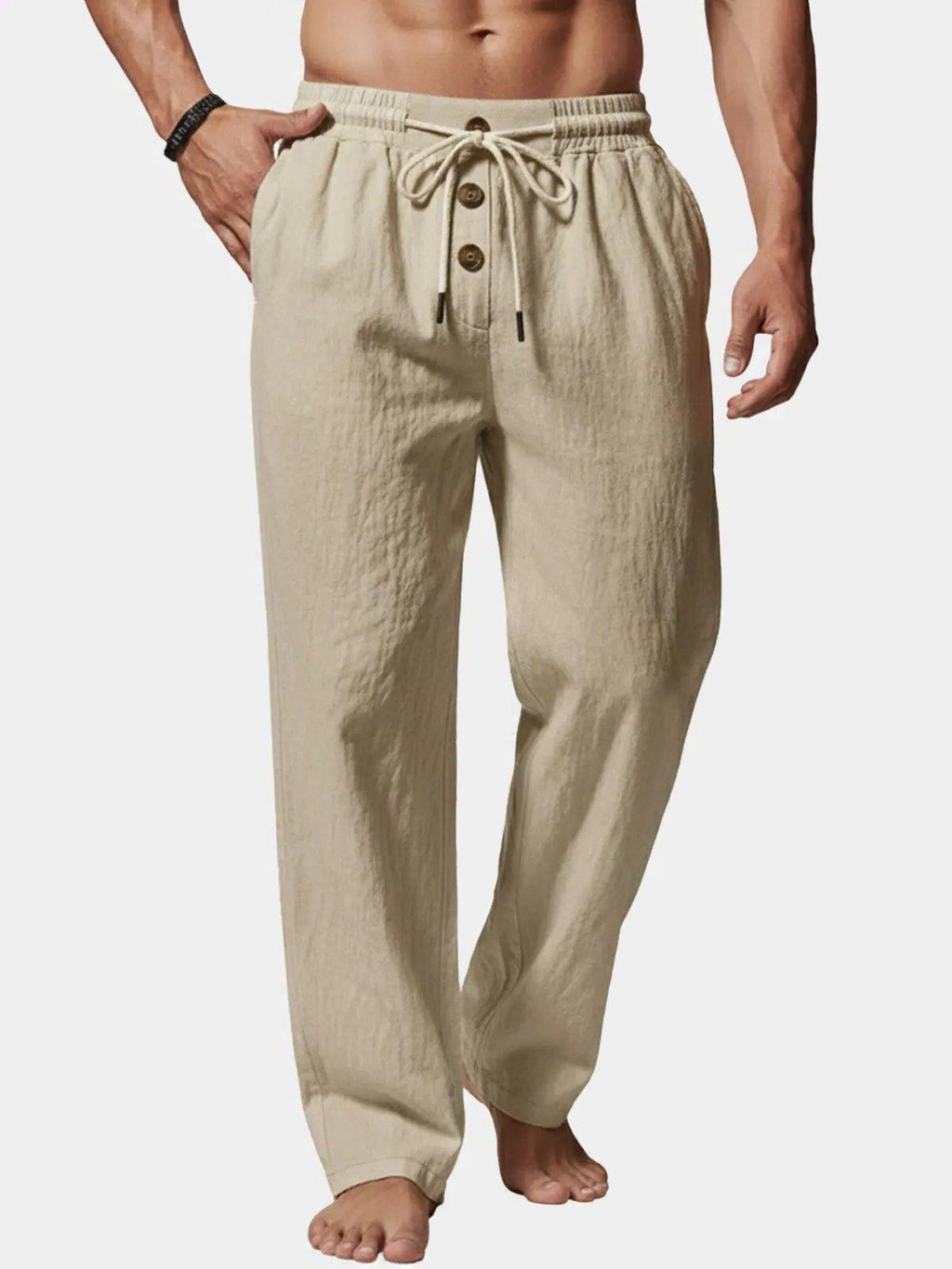 Relaxed Lounge Pants for Men | Soft Cotton Fabric | Comfortable Casual Wear
