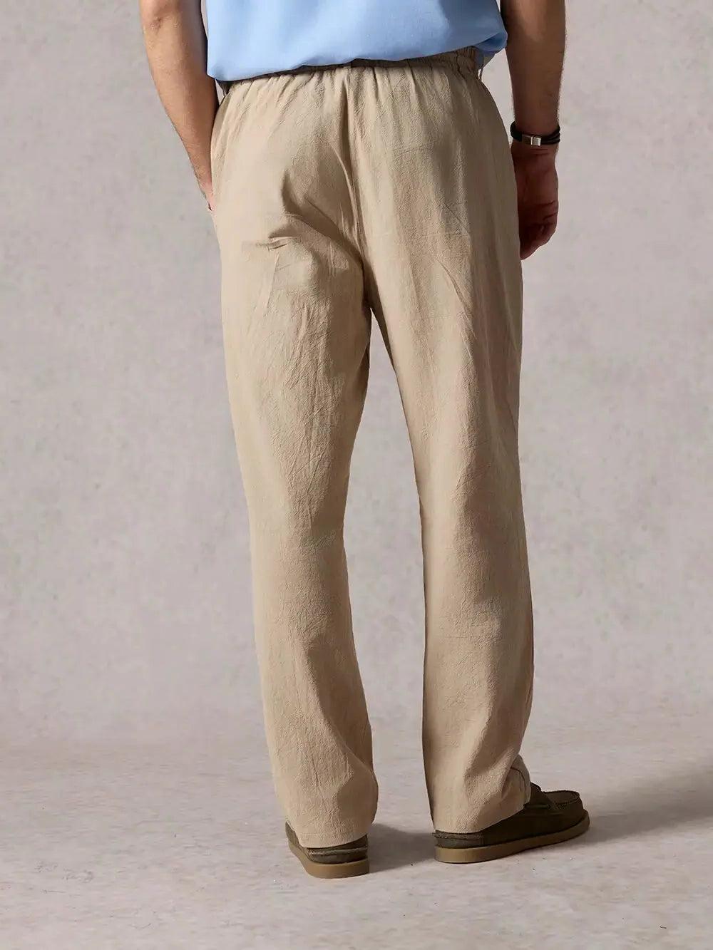 Relaxed Lounge Pants for Men | Soft Cotton Fabric | Comfortable Casual Wear