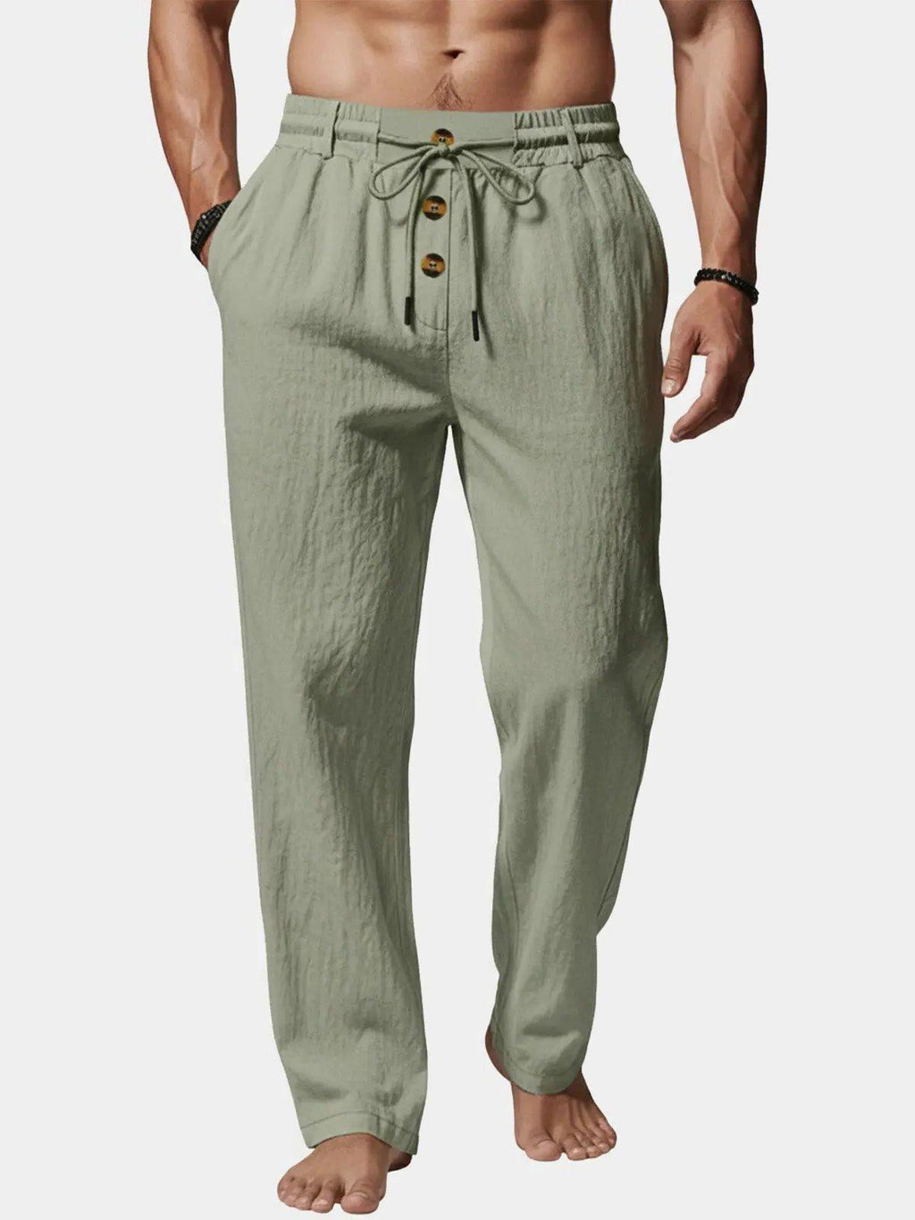 Relaxed Lounge Pants for Men | Soft Cotton Fabric | Comfortable Casual Wear