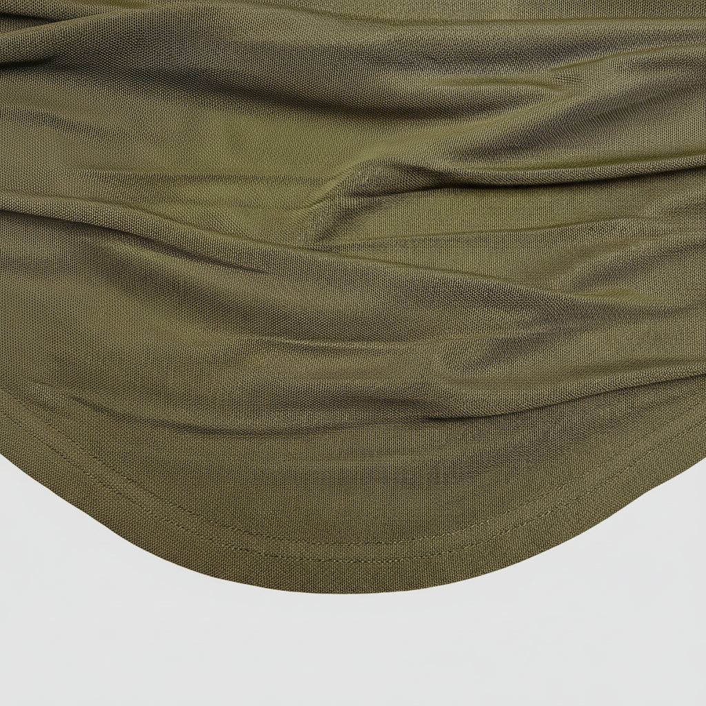 Ruched Mesh Crop Top for Women - Stylish Casual Wear for Summer