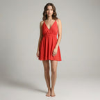 Satin Crepe Skater Dress for Women - Elegant Casual Wear in Various Sizes