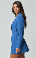 Sienna Blazer Dress - Tailored Fit, Lightweight Fabric, Office & Evening Wear