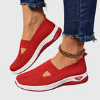 Orthopedic Slip-On Shoes for Comfort | Breathable Fabric | Casual Footwear