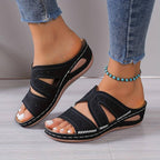 Slip-Resistant Orthopedic Sandals Women UK – Comfortable Footwear for Holiday Wear & Smart Casual