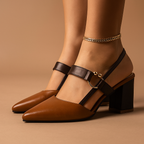Stiletto Ring Heels - Elegant Women's Evening Footwear - Formal Shoes