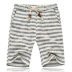 Striped Casual Shorts for Men | Comfortable Tailored Design | Lightweight Fabric