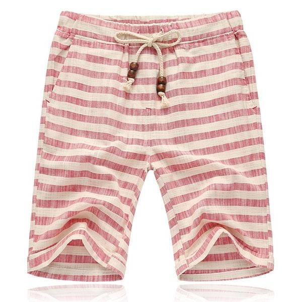 Striped Casual Shorts for Men | Comfortable Tailored Design | Lightweight Fabric