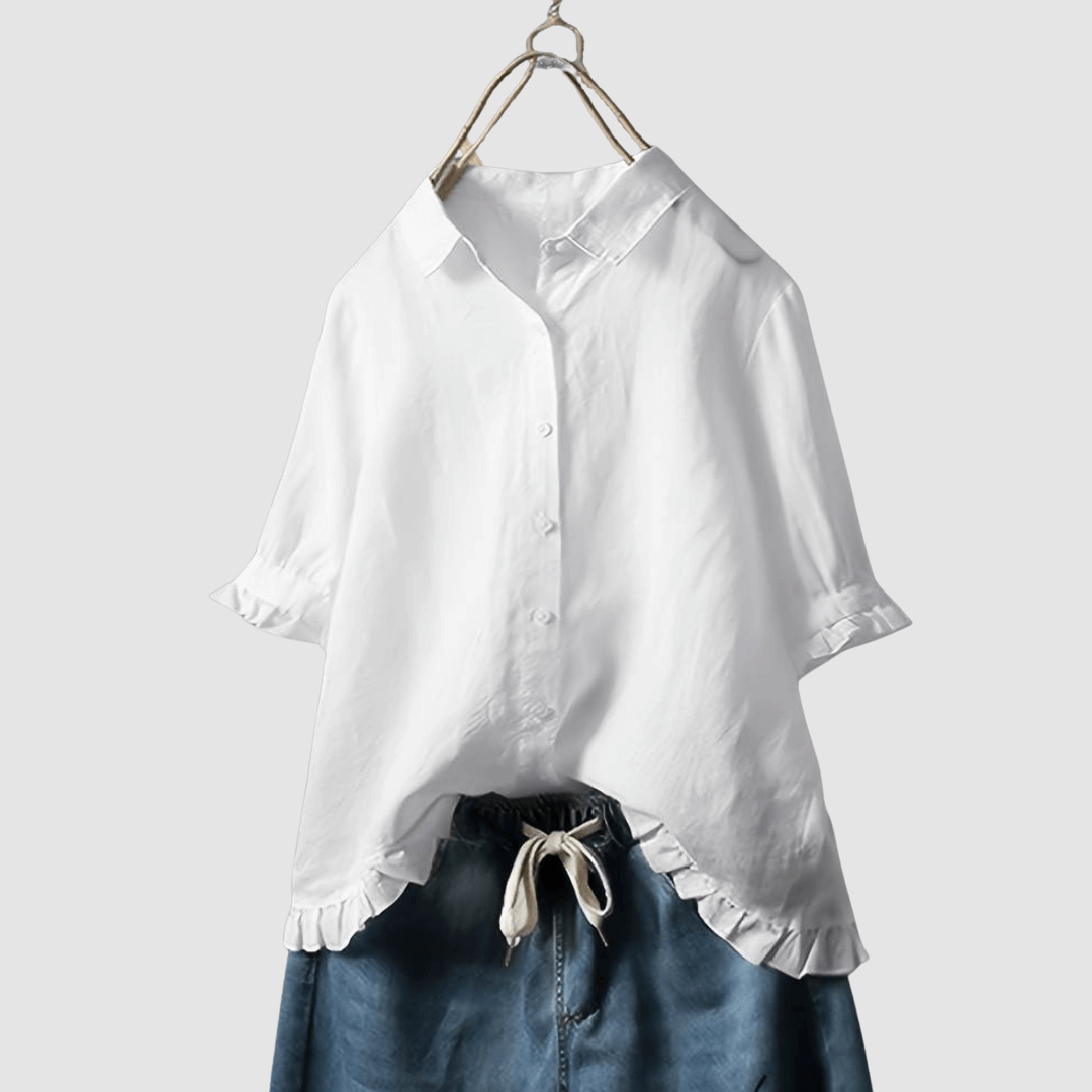 Timeless Breathable Blouse for Women - Lightweight, Versatile Everyday Wear