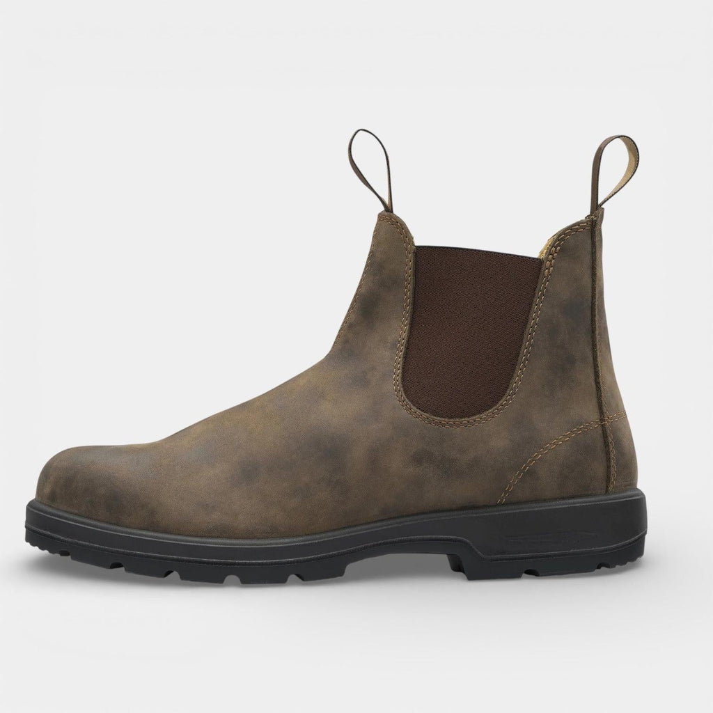 Vegan Leather Chelsea Boots for Men – Slip-On Ankle Design for Casual and Formal Wear