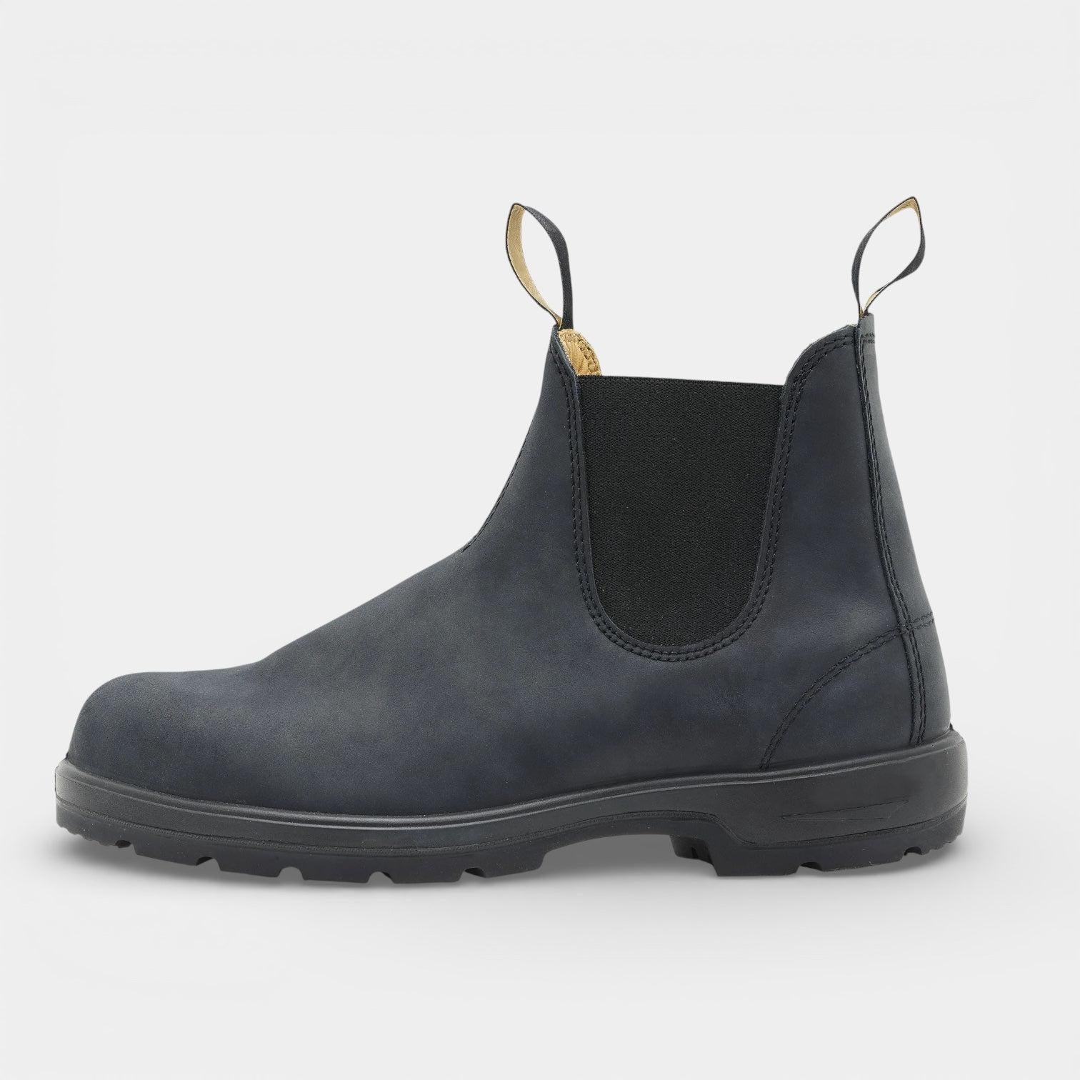 Vegan Leather Chelsea Boots for Men – Slip-On Ankle Design for Casual and Formal Wear