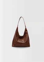 Vegan Leather Tote Bag - Stylish and Durable Handbag for Everyday Use Dark Brown