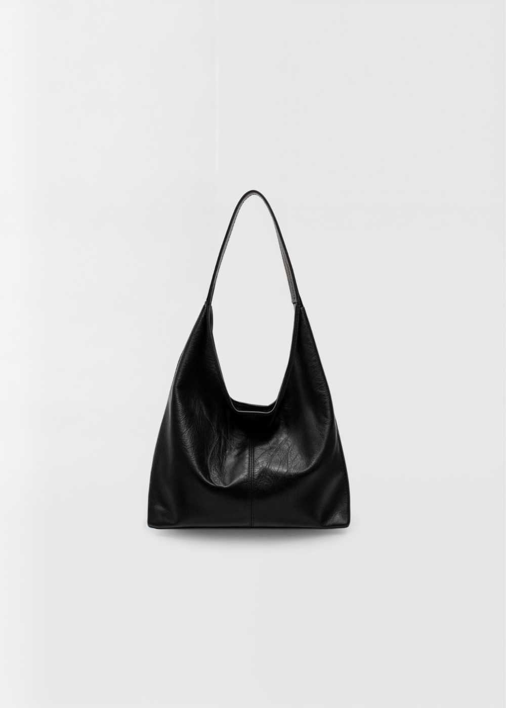 Vegan Leather Tote Bag - Stylish and Durable Handbag for Everyday Use Black
