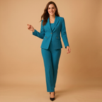 Women's Blazer and Pants Set | Tailored Design | Office Wear | Professional Attire | Versatile Outfit for Work and Events