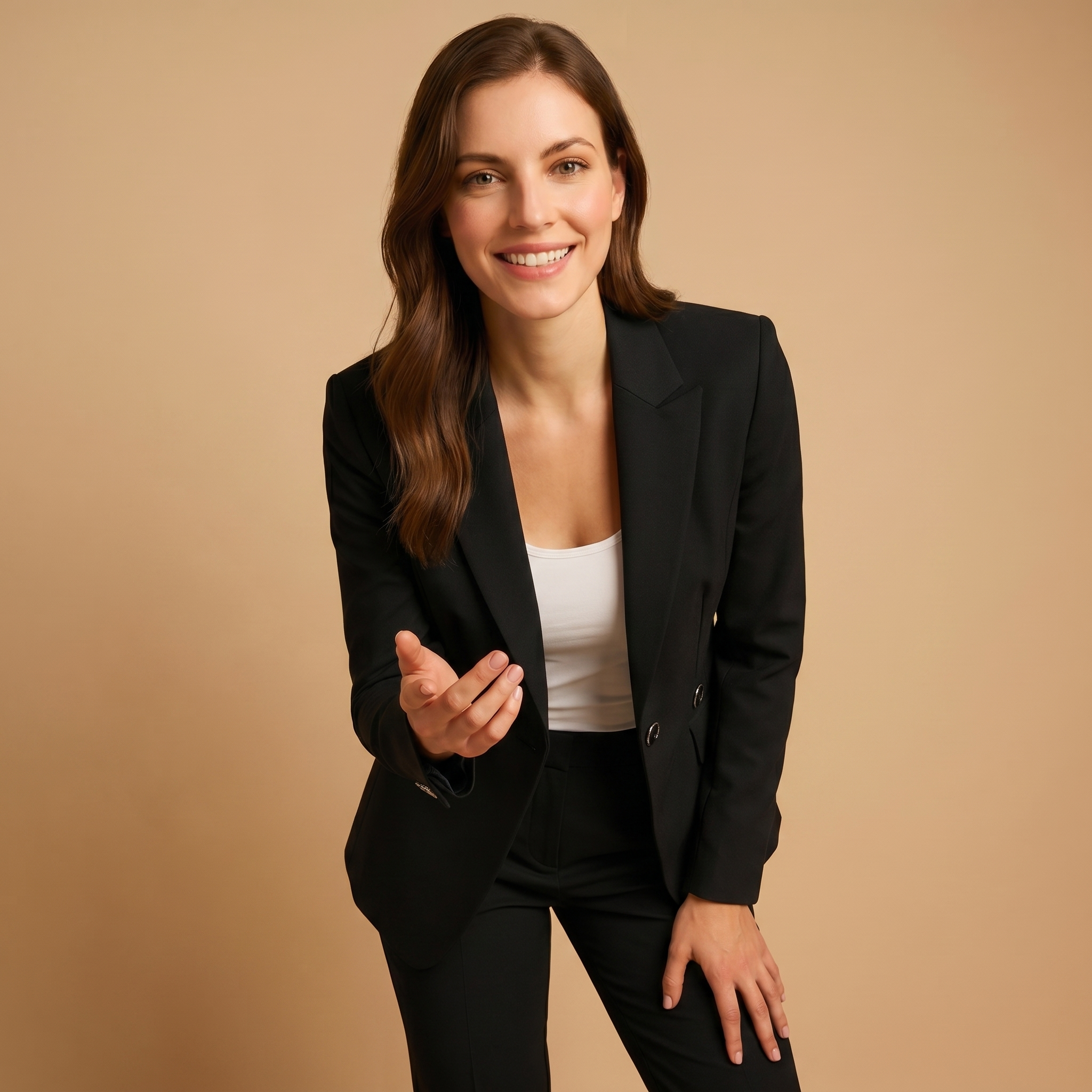 Women's Blazer and Pants Set | Tailored Design | Office Wear | Professional Attire | Versatile Outfit for Work and Events