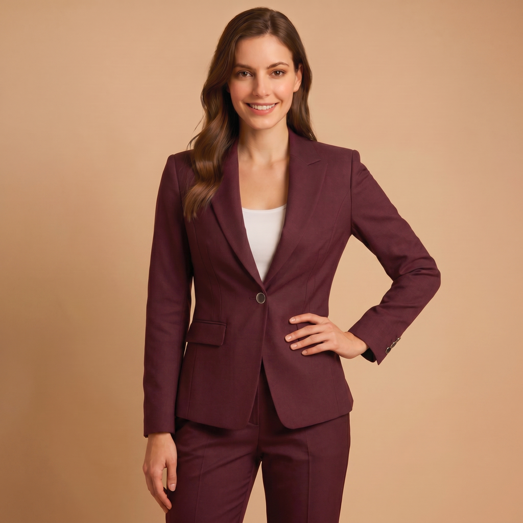 Women's Blazer and Pants Set | Tailored Design | Office Wear | Professional Attire | Versatile Outfit for Work and Events