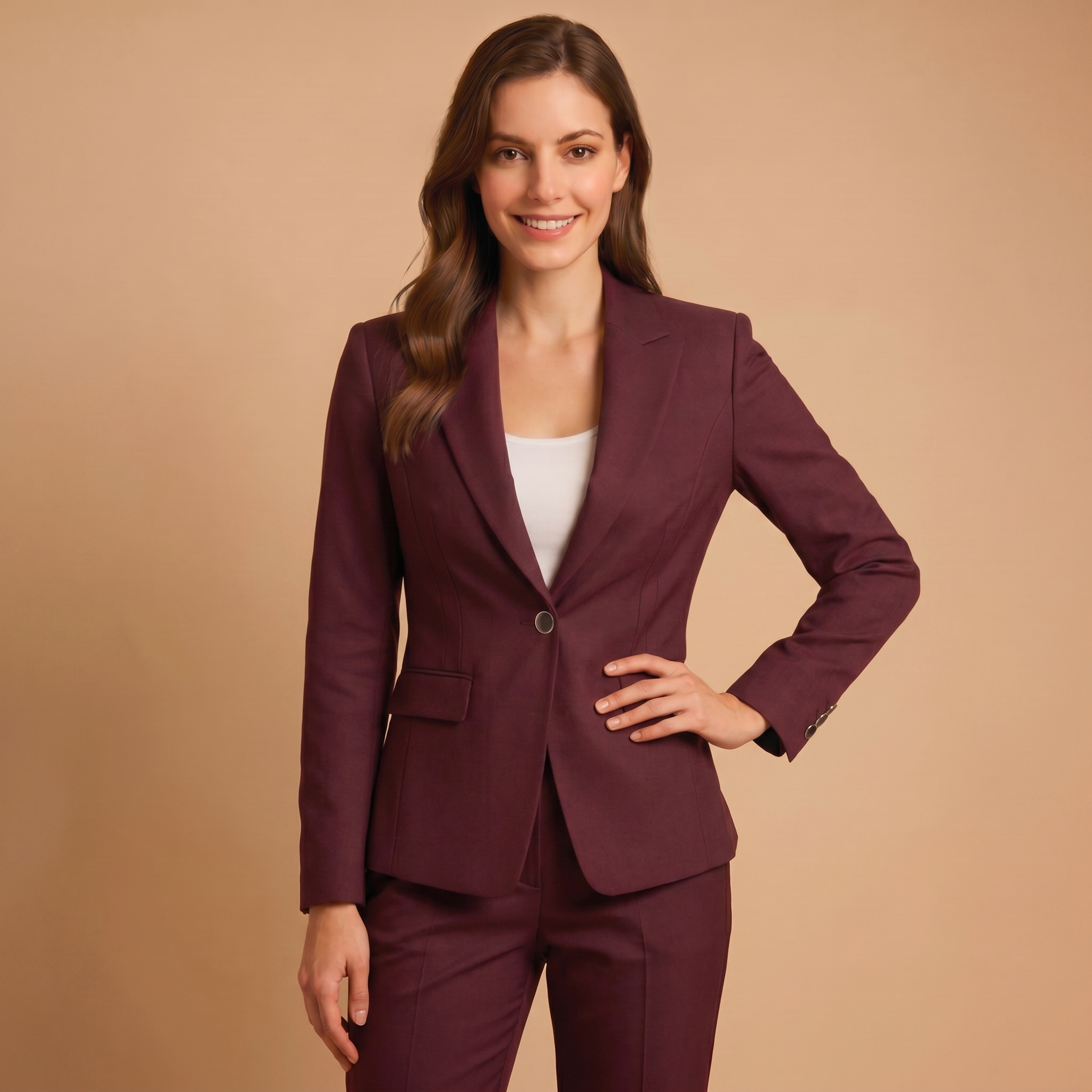 Women's Blazer and Pants Set | Tailored Design | Office Wear | Professional Attire | Versatile Outfit for Work and Events