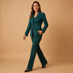 Women's Blazer and Pants Set | Tailored Design | Office Wear | Professional Attire | Versatile Outfit for Work and Events