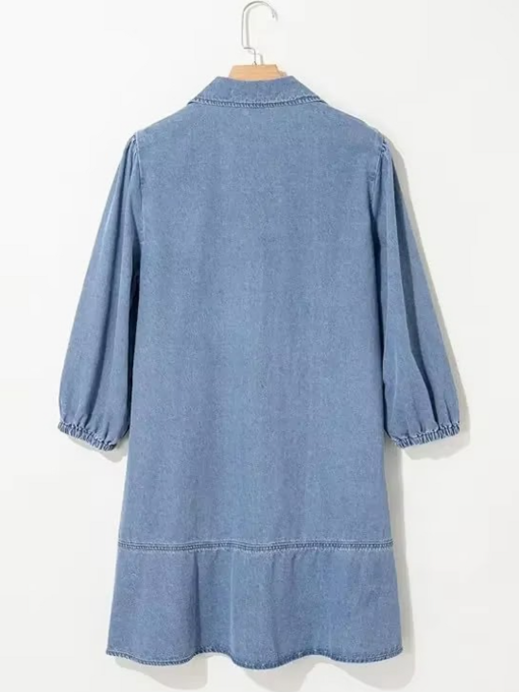 Women's Denim Midi Skirt - Classic Fit, Casual Style for Everyday Wear