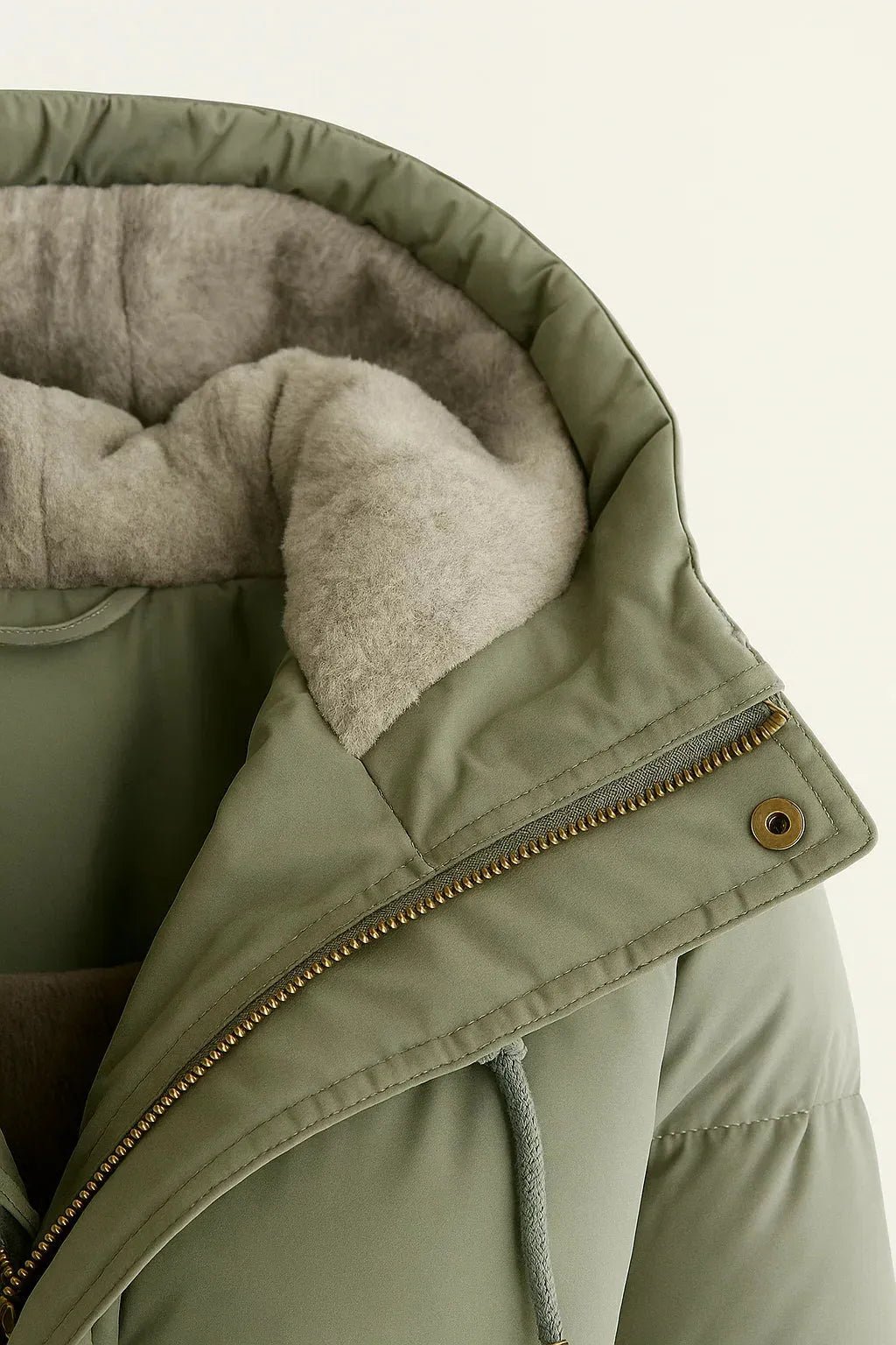 Women's Insulated Puffer Jacket - Warm Winter Coat for Autumn and Winter Weather