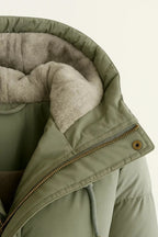 Women's Insulated Puffer Jacket - Warm Winter Coat for Autumn and Winter Weather